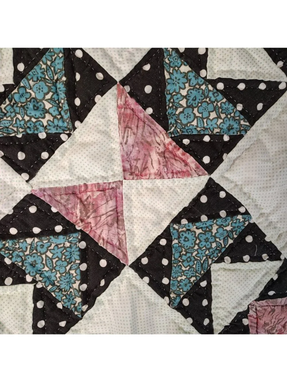 Patchwork Quilt Table Topper 28